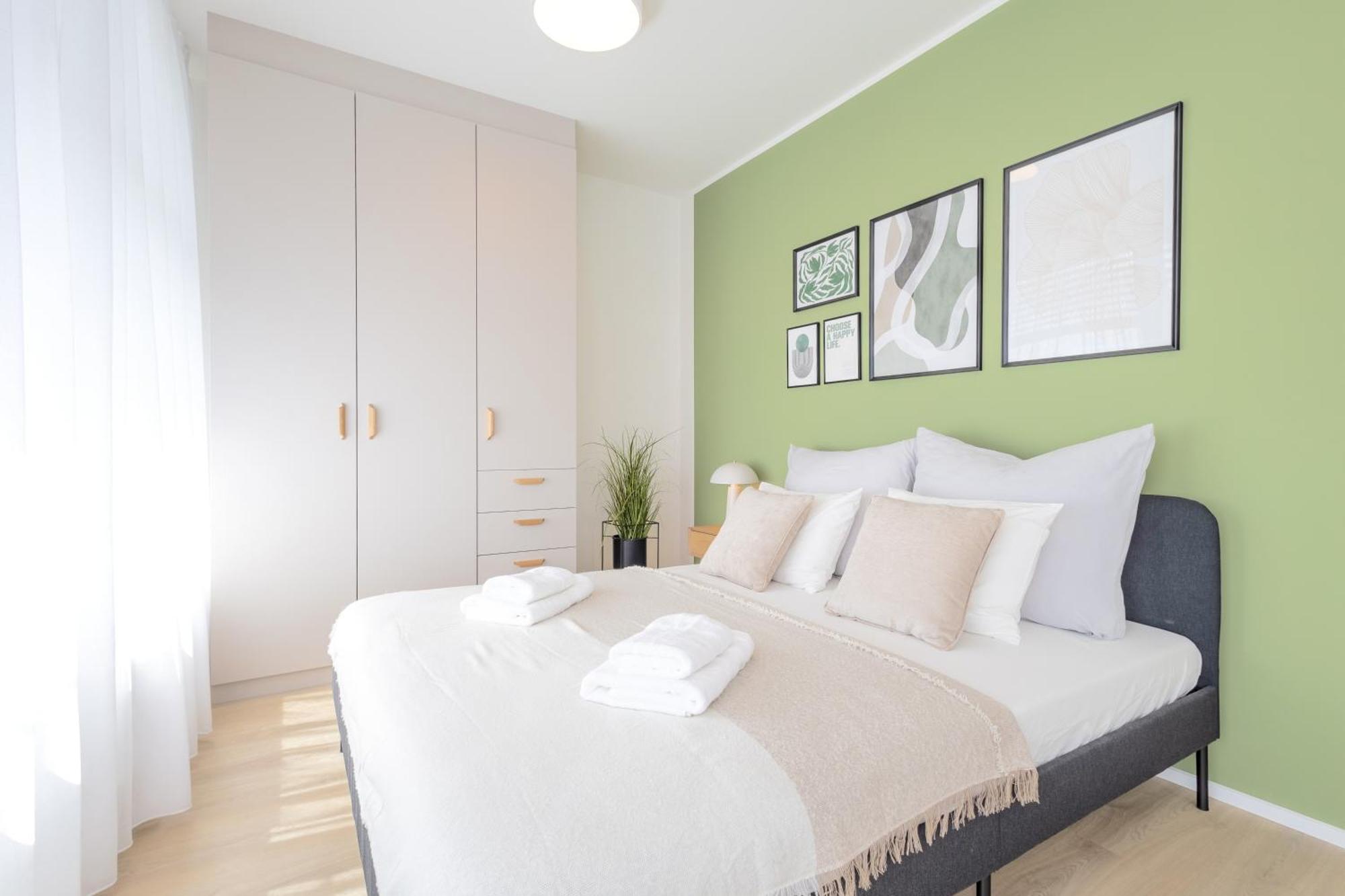 Bright 2Br - 8Th Floor, Balcony, Free Parking - By Gravity Prague Apartment Luaran gambar